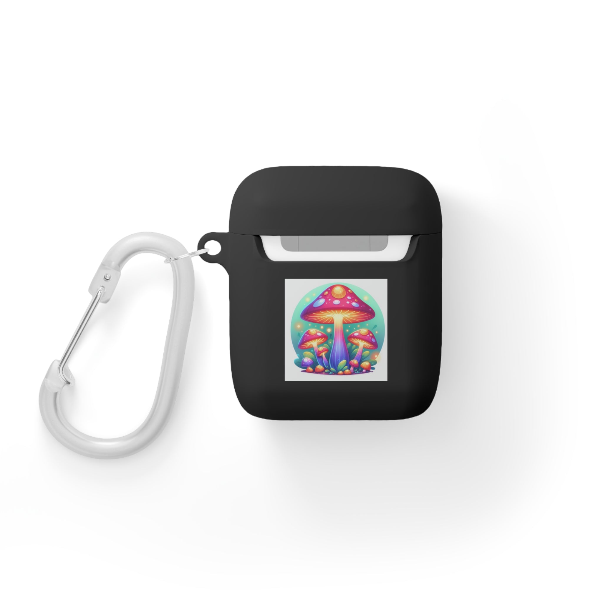 Colorful Mushroom AirPods Case Cover – Trendy Eco-Friendly